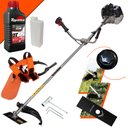 Ver imagem 1 de Roçadeira Lateral Anmax Cg430b 43cc com Carretel Nylon e Lâmina 2 Pontas + Óleo Toyama 2t