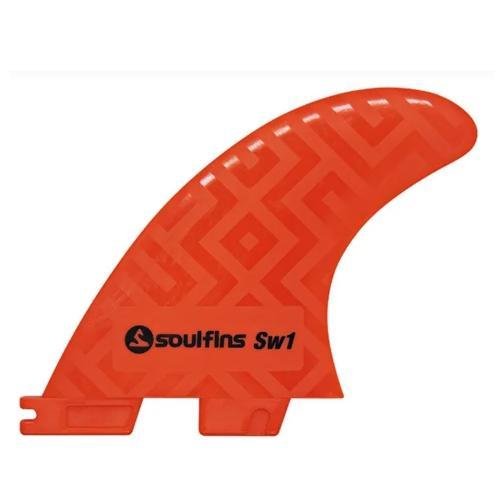 Quilha Sw1 Média - Soul Fins Laranja - Encaixe Fcs2