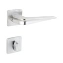 Ver imagem 1 de Fechadura Banheiro Chevron 5098508/55 - Cromado Escovado Arouca