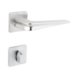 Fechadura Banheiro Chevron 5098508/55 - Cromado Escovado Arouca - 1