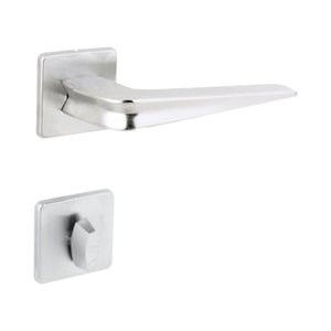 Fechadura Banheiro Chevron 5098508/55 - Cromado Escovado Arouca