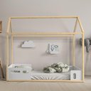 Ver imagem 2 de Cama Montessoriana Liv com Colchão D33 Branco Soft/natural - Matic Móveis