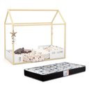 Ver imagem 1 de Cama Montessoriana Liv com Colchão D33 Branco Soft/natural - Matic Móveis