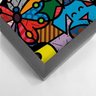 Quadro com Moldura Britto Garden GRAFITTI METALIZADO - Médio - 3