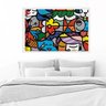 Quadro com Moldura Britto Garden Branco - Médio - 1