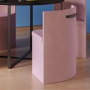 Ver imagem 4 de Conj. Compacto Sala de Jantar Pixel - Mesa Redonda C/ 4 Cadeiras Estofadas