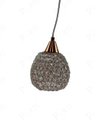 Ver imagem 1 de Pendente Cristais Ouro Rose 17cm 1g9 Pe-031/1 Mais Luz