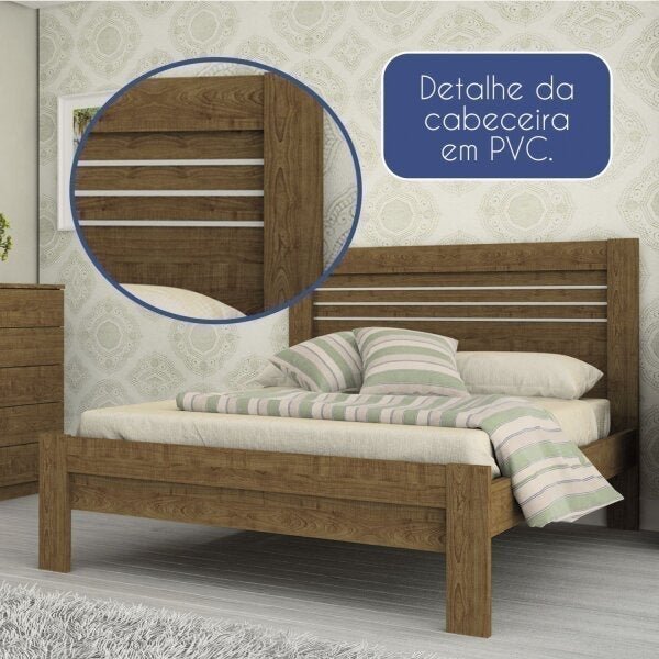 Cama Casal MDF Safira - 5