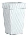 Ver imagem 4 de Vaso Médio Coluna Quadrado Rattan Para Flores Plantas 17,5 L