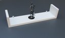 Ver imagem 4 de Estante Livros 30 x 20 cm Kit 2 Peças em MDF Branco Eví Decor