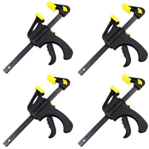 Grampo Aperto Rápido Tipo Sargento 15cm 6"pol | 04 Un