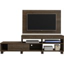 Ver imagem 3 de Sala de Estar Rack com Painel TV até 47 Polegadas e Mesa de Centro Requinte Espresso Móveis