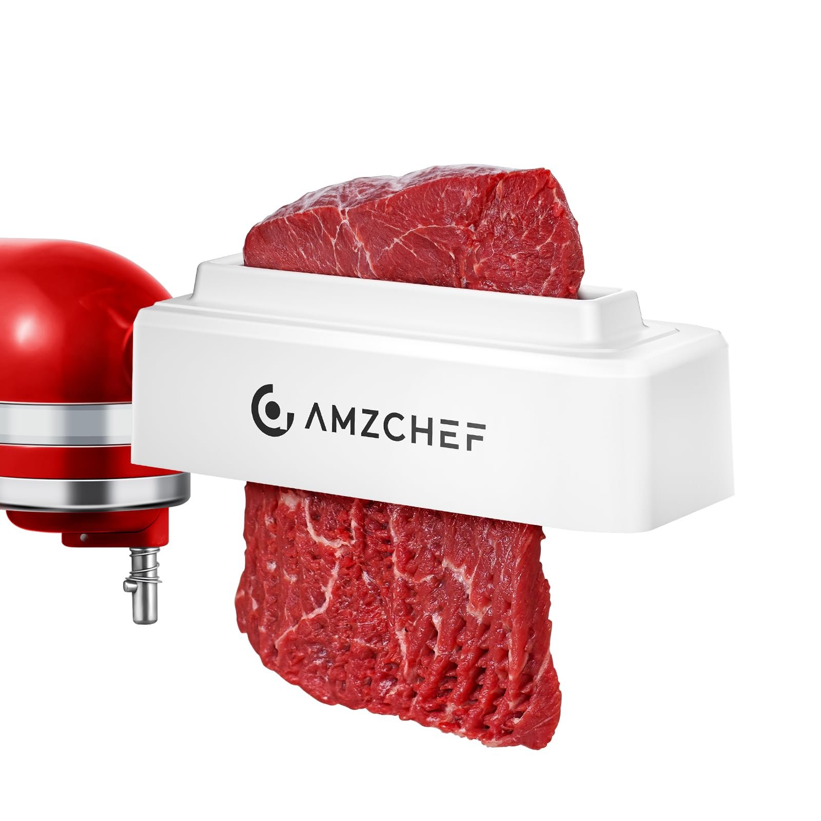 Amaciante de Carne Amzchef para Batedeiras Kitchenaid e Cuisinart (branco)