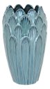 Ver imagem 1 de Vaso Decorativo Enfeite Casa Cerâmica 27x16x16cm Azul