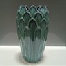Vaso Decorativo Enfeite Casa Cerâmica 27x16x16cm Azul - 5