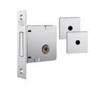 Ver imagem 1 de Fechadura Auxiliar Trava Stam 1004 Inox Roseta Quadrada Cromado