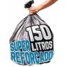 Saco de Lixo 150l 100 Un Preto Super Preto - 2