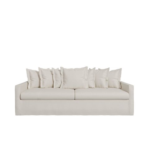 Sofá Living Laguna 2,40m com Capa Removível Lavável