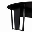 Ver imagem 4 de Mesa de Reunião Orgânica 1,80m MDP 180cm Preto F5 Office