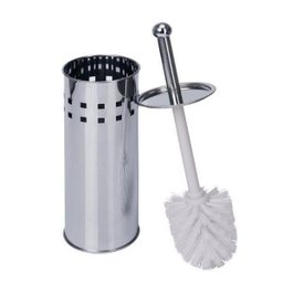 Kit Lixeira Aço Inox - 1 de 3l, 2 de 5l e 1 Escova Sanitária - 2
