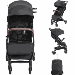 Carrinho de Bebe Bebe Conforto Base Isofix Kiddo Sprint Preto - 2