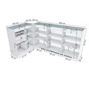 Ver imagem 5 de BALCÃO CAIXA VITRINE M288.B (CAIXA, LOJA, VALET) MUNDI MOVEIS