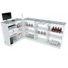 BALCÃO CAIXA VITRINE M288.B (CAIXA, LOJA, VALET) MUNDI MOVEIS - 1