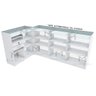BALCÃO CAIXA VITRINE M288.B (CAIXA, LOJA, VALET) MUNDI MOVEIS - 2