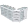 BALCÃO CAIXA VITRINE M288.B (CAIXA, LOJA, VALET) MUNDI MOVEIS - 4