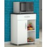 Fruteira Balcão Armário Microondas p/ Frutas Bebedouro de Cozinha com Rodinhas - 2