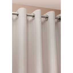 Cortina Voil Linho Com Forro Corta Luz 2,70x1,80 - RAPHA Cor:Bege - 2