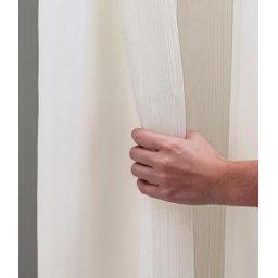 Cortina Voil Linho Com Forro Corta Luz 2,70x1,80 - RAPHA Cor:Bege - 3