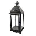 Ver imagem 1 de Lanterna Marroquina Decorativa Preta Metal 42x17cm Decoração