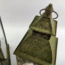 Ver imagem 3 de Lanterna Marroquina Decorativa Verde 52/36cm Decoração 2pç