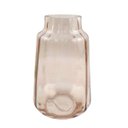 Ver imagem 1 de Vasinho Decorativo Rose Transparente 25x16cm Vaso Rosa