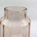 Ver imagem 3 de Vasinho Decorativo Rose Transparente 25x16cm Vaso Rosa