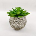 Ver imagem 6 de Vasinho Castiçal Decorativo Diamante 6X8cm Vaso Prata P