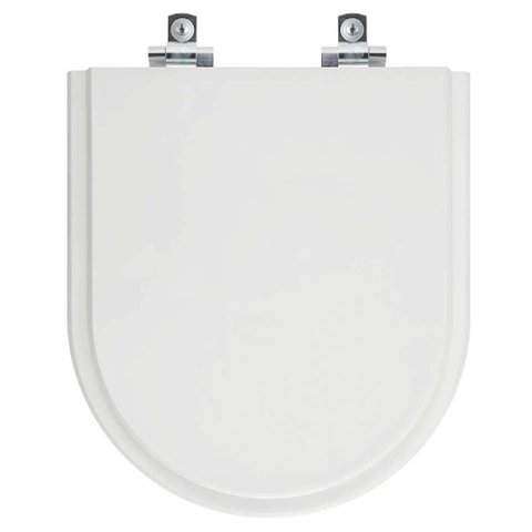 Assento Sanitário Soft Close Smart Cinza Prata para Vaso Celite