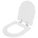 Ver imagem 2 de Assento Sanitário Soft Close Smart Cinza Prata para Vaso Celite