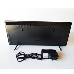 Relógio Parede ou Mesa Digital Led Termômetro Calendário 4 Alarmes Inox RD170703 - 3 Relógio Parede ou Mesa Digital Led Termômetro Calendário 4 Alarmes Inox RD170703 - 3