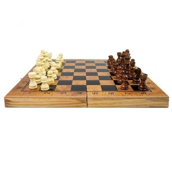 Jogo de tabuleiro de xadrez de madeira de qualidade conjunto de jogo de  xadrez de madeira