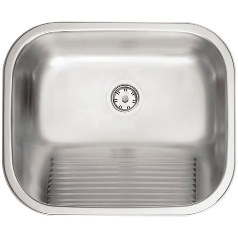 Tanque de Encaixe Tramontina Hera 34 L em Aço Inox Acetinado 50x40 Cm