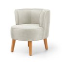 Ver mais imagens de Cadeira Estofada para Sala de Estar Tecido Veludo Aconchegante Reforçada Ergonômica