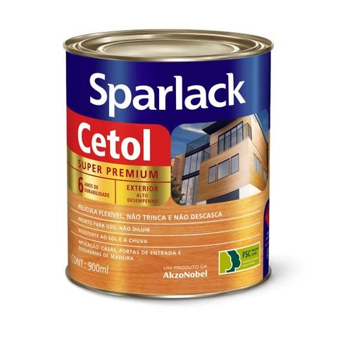 Sparlack Verniz Cetol Acetinado 0,9 litro Imbuia