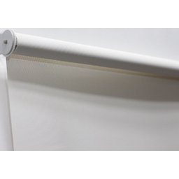 Persiana Rolo Translúcida Branca 140 (L) x 220 (A) cm Cortina Sunscreen Solar Off-White 1,40 X 2,20 - 2