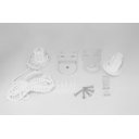 Ver mais imagens de Persiana Rolo Translúcida Branca 140 (L) x 220 (A) cm Cortina Sunscreen Solar Off-White 1,40 X 2,20