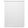 Persiana Rolo Translúcida Branca 140 (L) x 220 (A) cm Cortina Sunscreen Solar Off-White 1,40 X 2,20 - 1