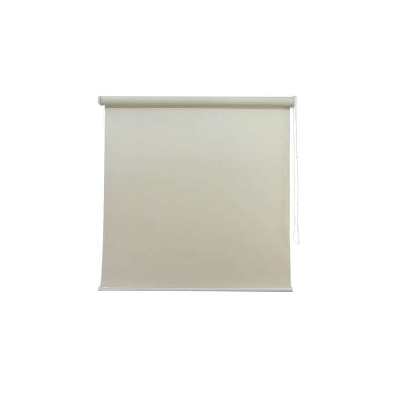 Persiana Rolo Blackout Bege 160 (L) x 220 (A) cm 100% Escuro Cortina Roller Blecaute 1,60 X 2,20 m