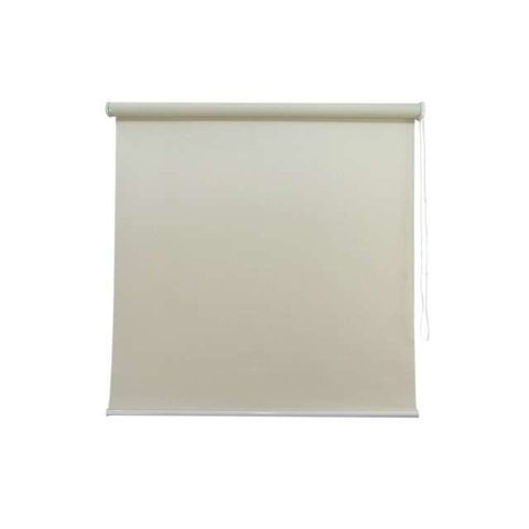 Persiana Rolo Blackout Bege 120 (L) x 220 (A) cm 100% Escuro Cortina Roller Blecaute 1,20 X 2,20 m
