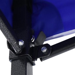 Tenda Gazebo Dobrável Azul 3x3m Pagoda Flex Bel Aço Oxford Fps 60 Regulável Resistente Água/sol - 3